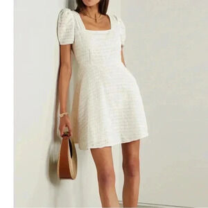 NWT LOVESHACKFANCY Drella Mini Graduation Bridal Dress Ivory 6